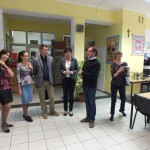 Delegacja z biblioteki polskiej w Mołdawii w ożarowskiej książnicy