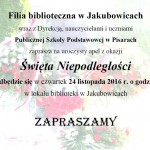 Apel niepodległościowy Filia Jakubowice
